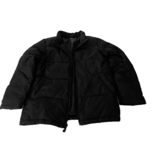 🌿Lands End puffer jacket, boys size 7, black 🌿